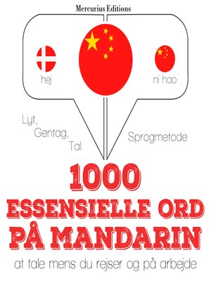 cover image of 1000 essentielle ord på Mandarin